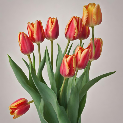 Tulips Candle