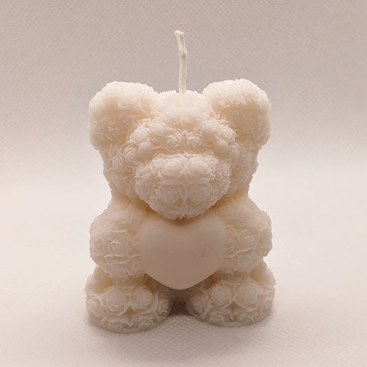 Teddybär Herz - Candle Paradise